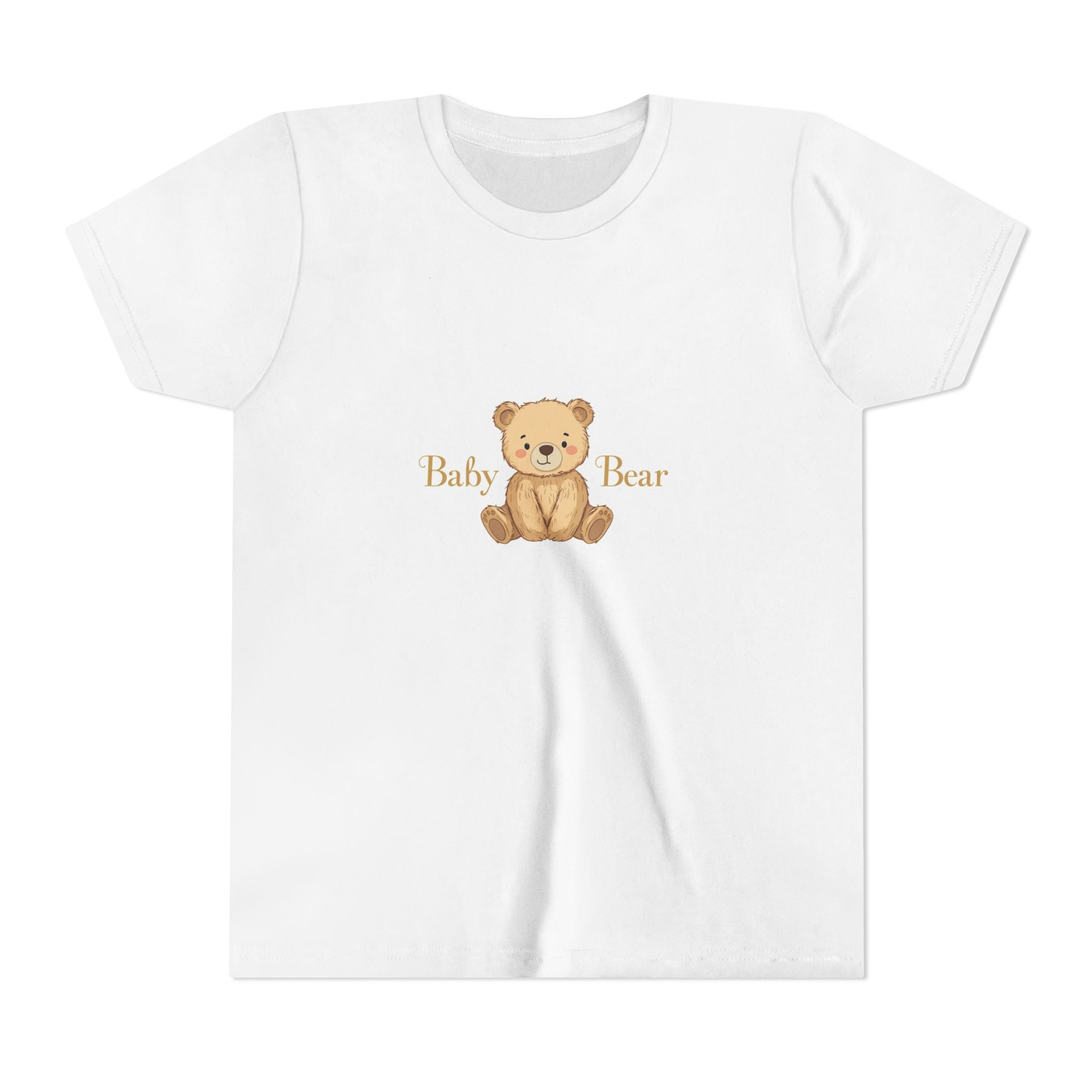 Baby Bear Youth Tee – Cute Teddy Graphic Kids Shirt for Newborns & Toddlers