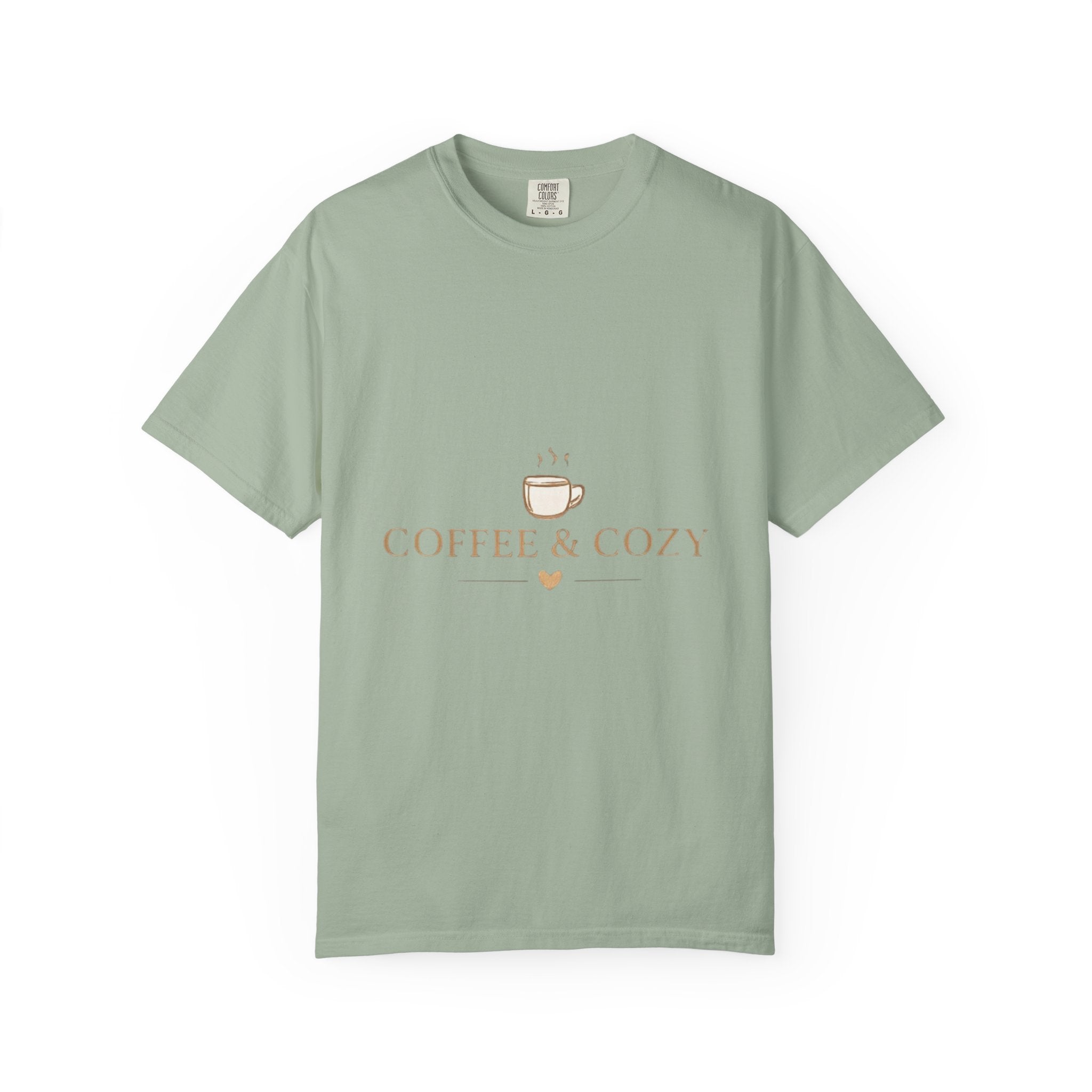Coffee & Cozy Tee — Minimal Coffee Cup Graphic T-Shirt