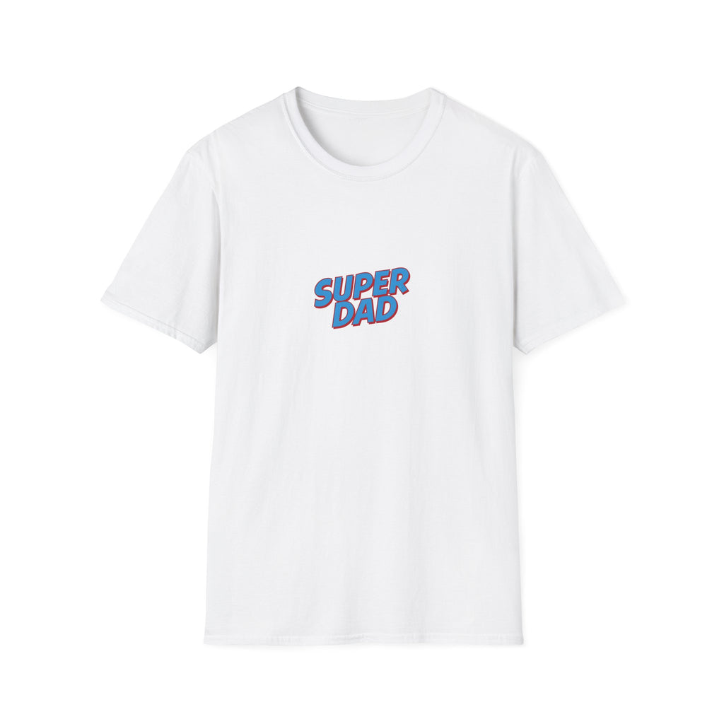 T-Shirt — "Super Dad" Retro Comic Graphic Fathers Day Tee