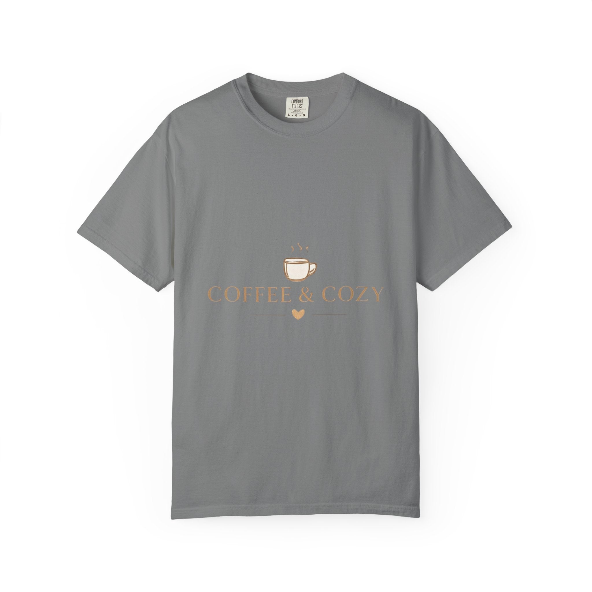 Coffee & Cozy Tee — Minimal Coffee Cup Graphic T-Shirt