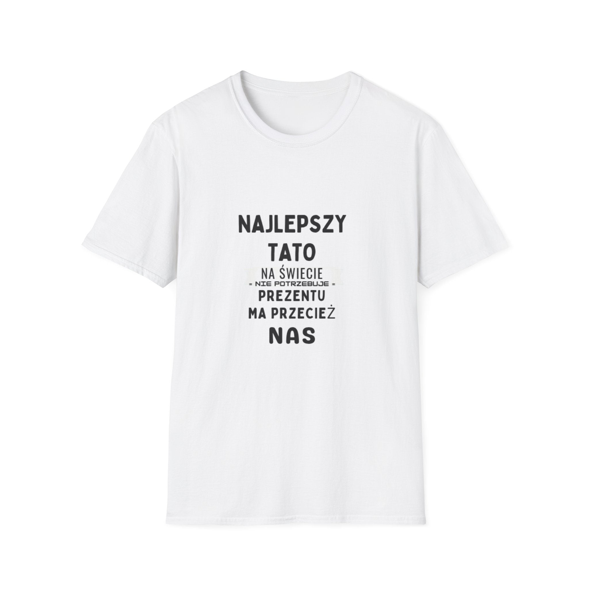 Father’s Day T‑Shirt – 'Najlepszy Tato na Świecie' Polish Dad Gift Tee