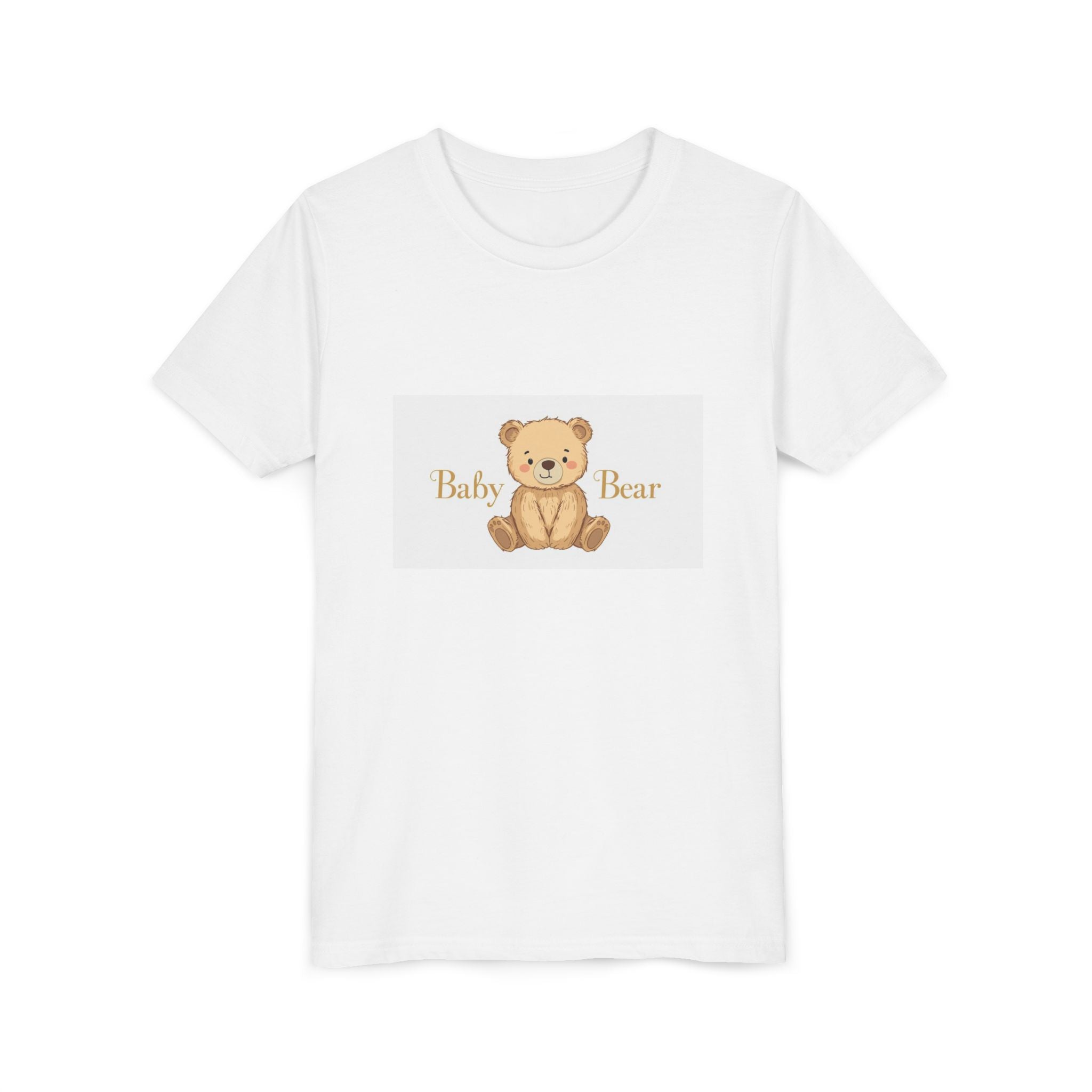 Baby Bear Youth Tee – Cute Teddy Graphic Kids Shirt for Newborns & Toddlers