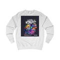 Psychedelic Chameleon Sweatshirt | Neon Colorful Lizard Graphic