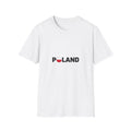 Poland Flag Text T-Shirt — Minimal Polish Pride Tee