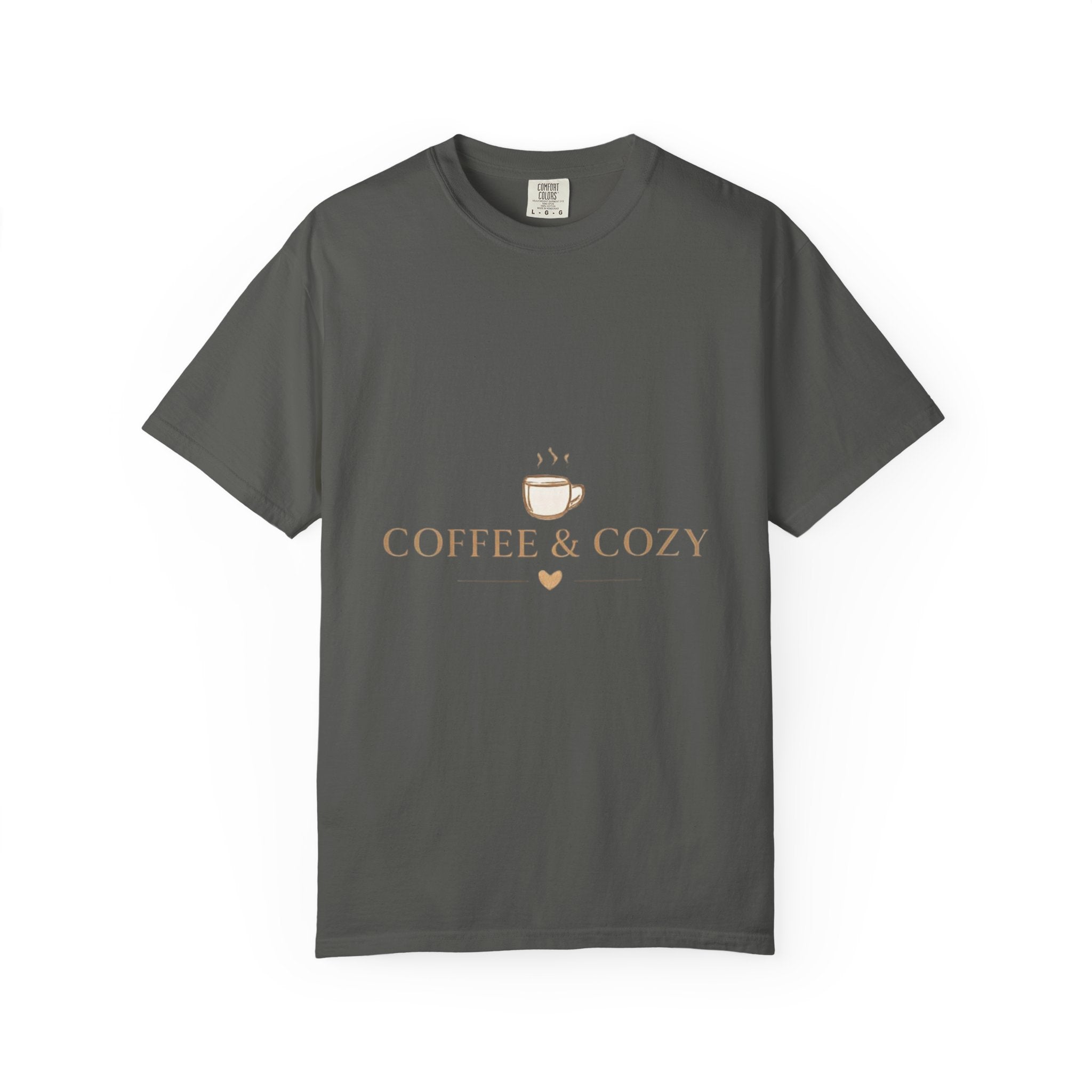 Coffee & Cozy Tee — Minimal Coffee Cup Graphic T-Shirt