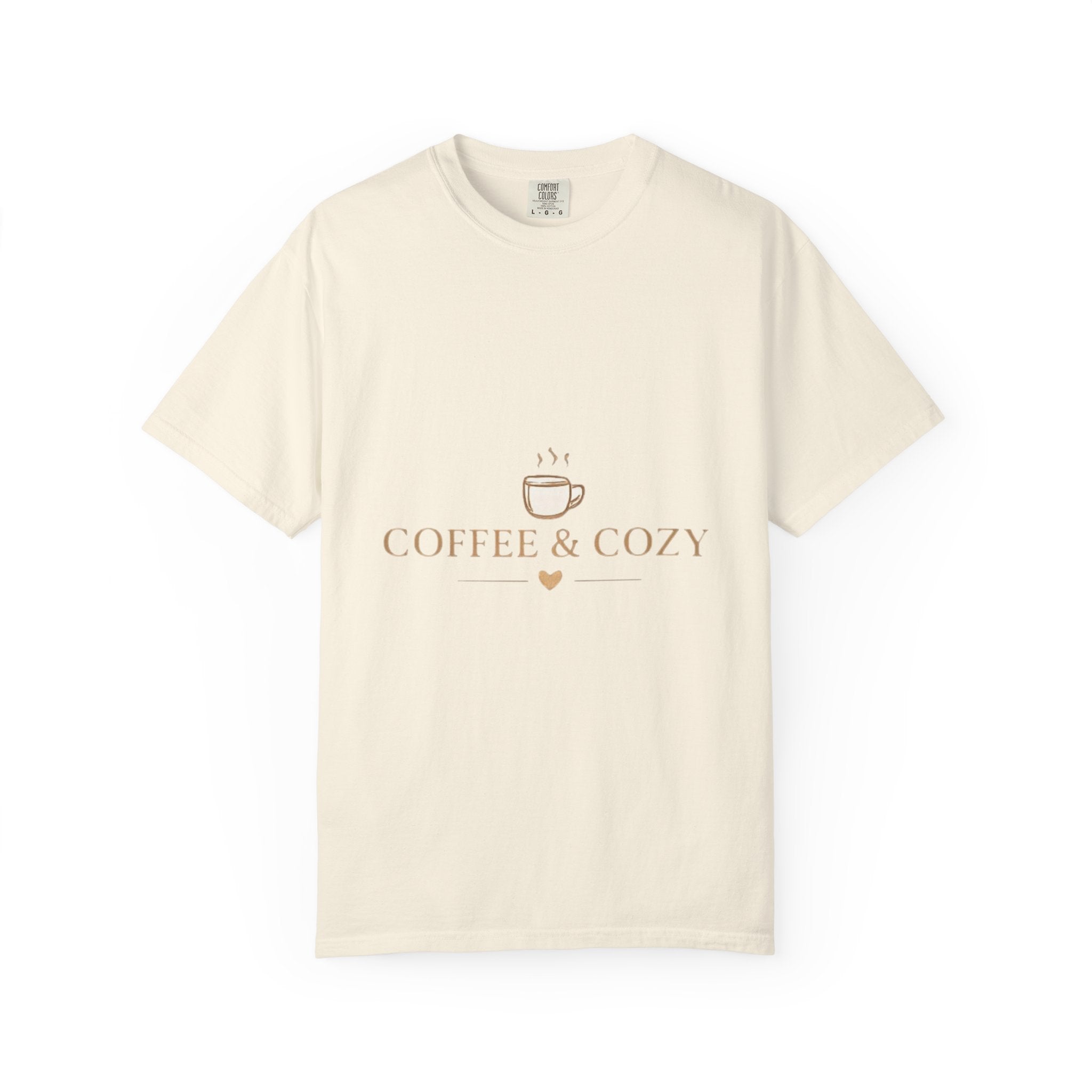 Coffee & Cozy Tee — Minimal Coffee Cup Graphic T-Shirt