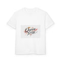 Youth T-Shirt - "Queen Energy" Graphic Tee for Girls, Crown Calligraphy Design