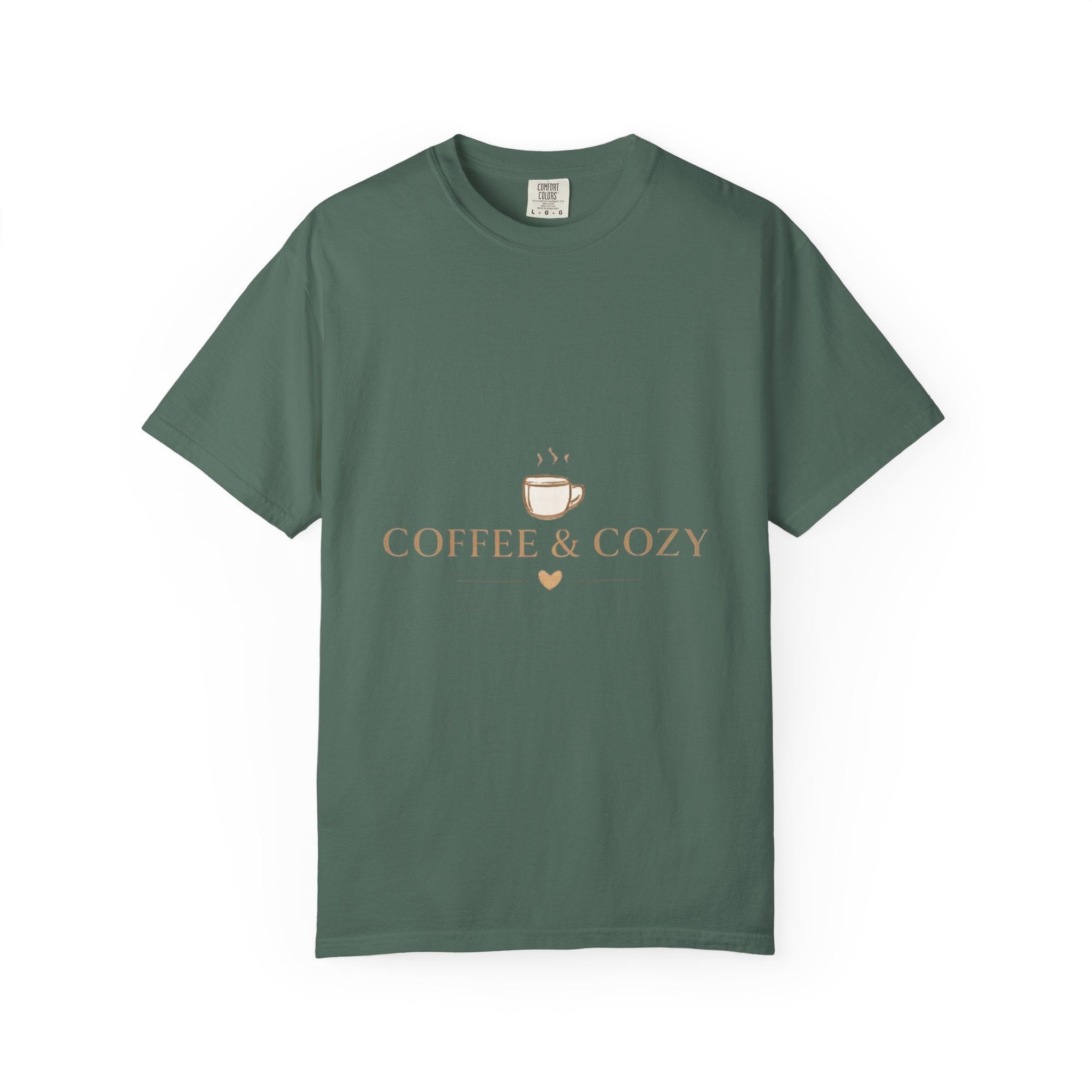 Coffee & Cozy Tee — Minimal Coffee Cup Graphic T-Shirt