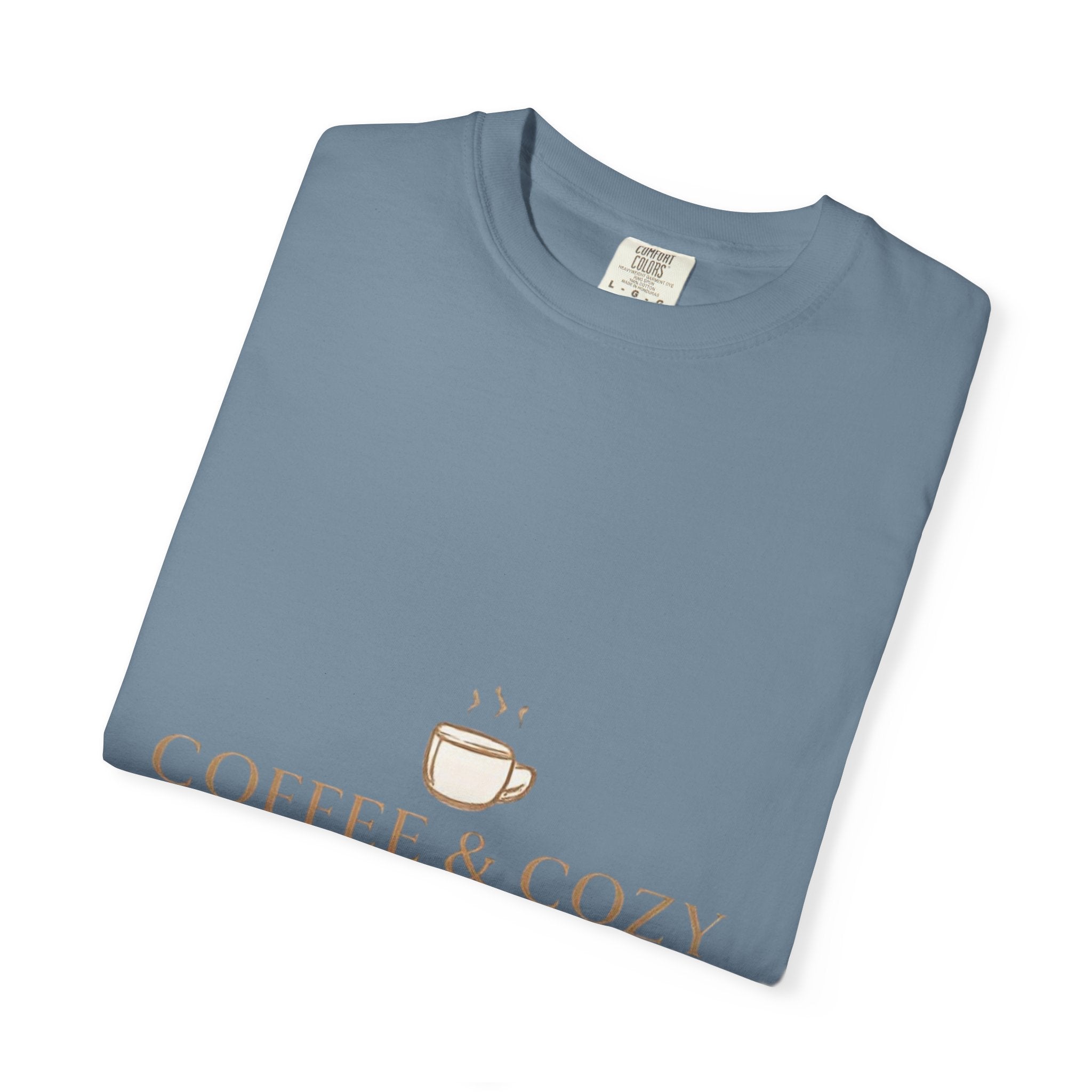 Coffee & Cozy Tee — Minimal Coffee Cup Graphic T-Shirt