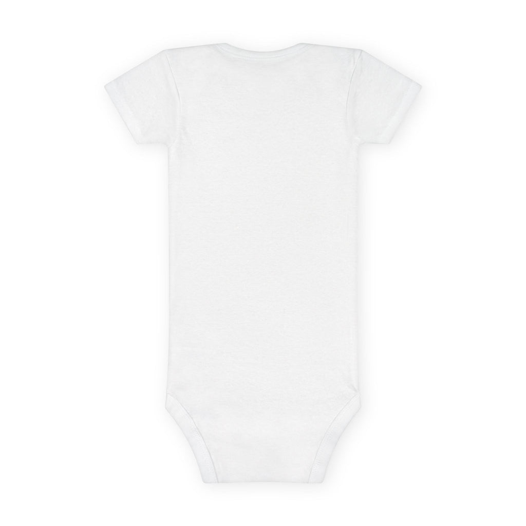 Cute Teddy Bear Baby Short Sleeve Onesie® | 'Baby Bear' Text