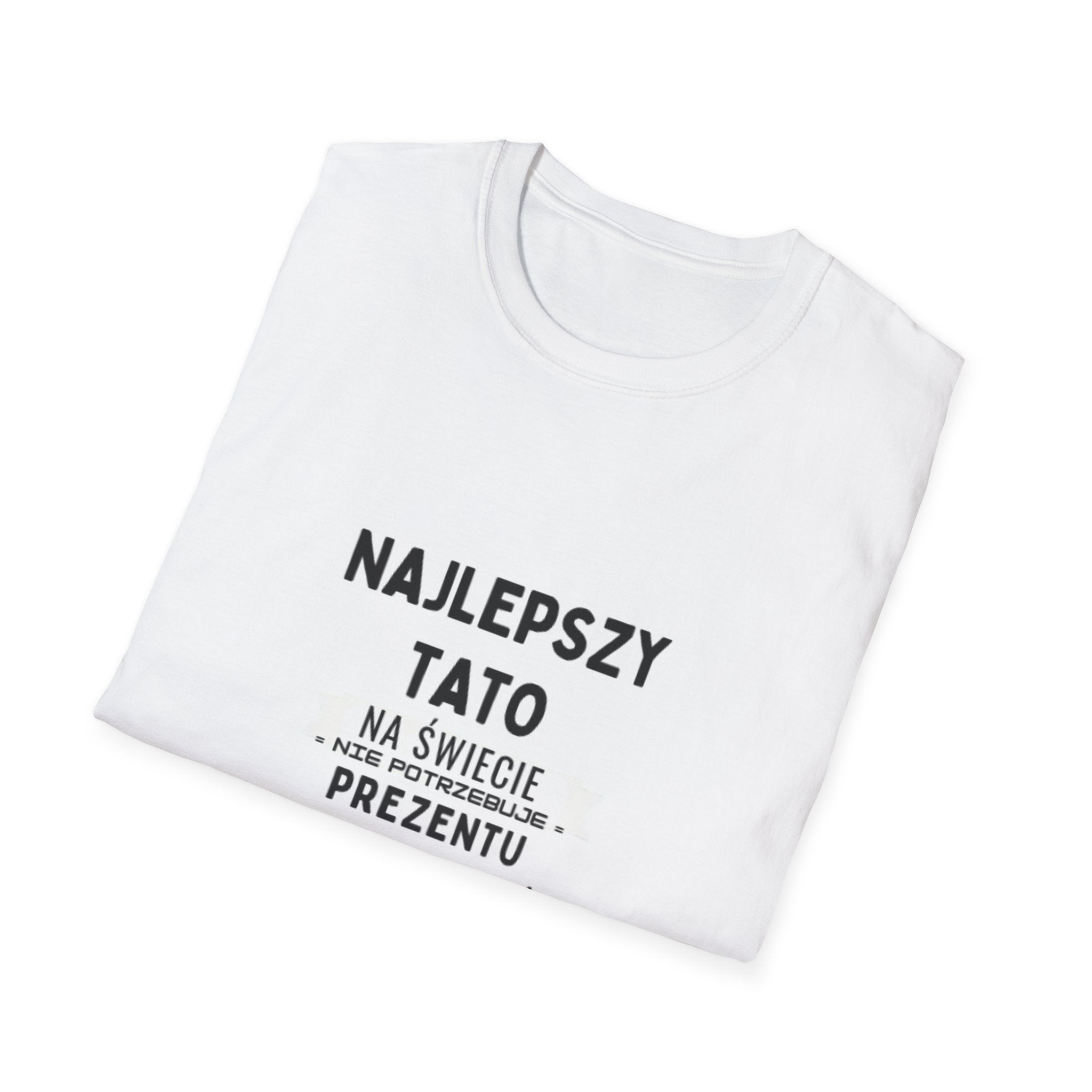 Father’s Day T‑Shirt – 'Najlepszy Tato na Świecie' Polish Dad Gift Tee