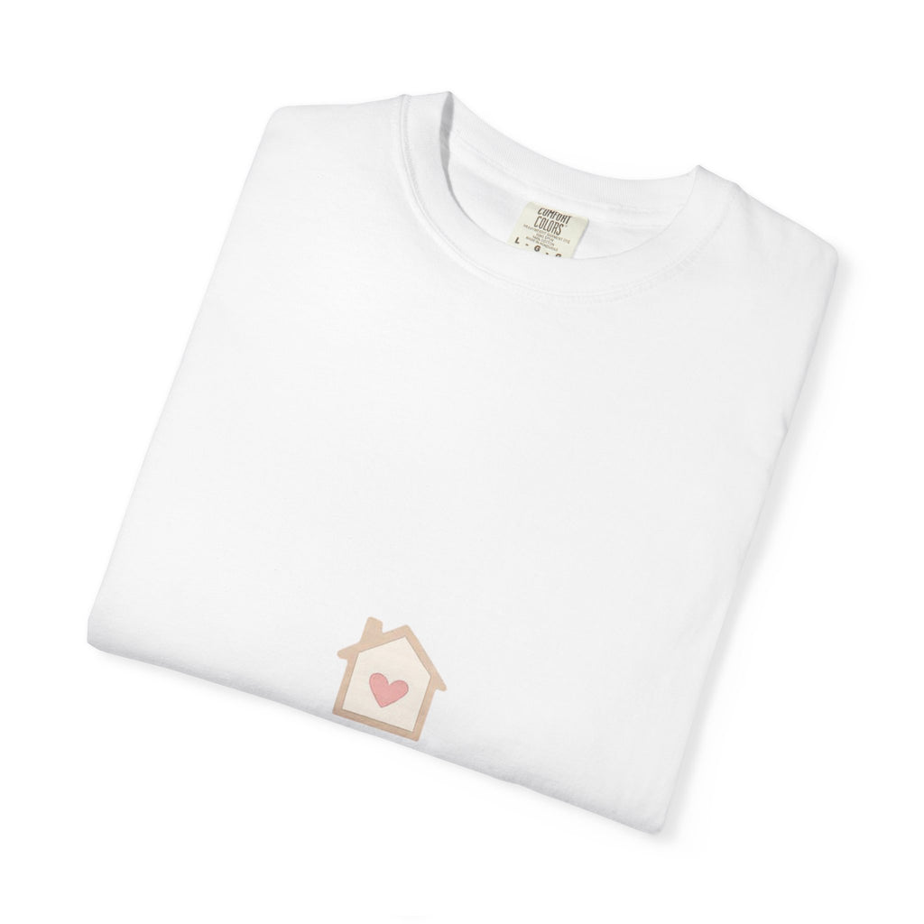 Dream Home T-Shirt — Pink House Graphic Tee for New Homeowners & Housewarming Gift