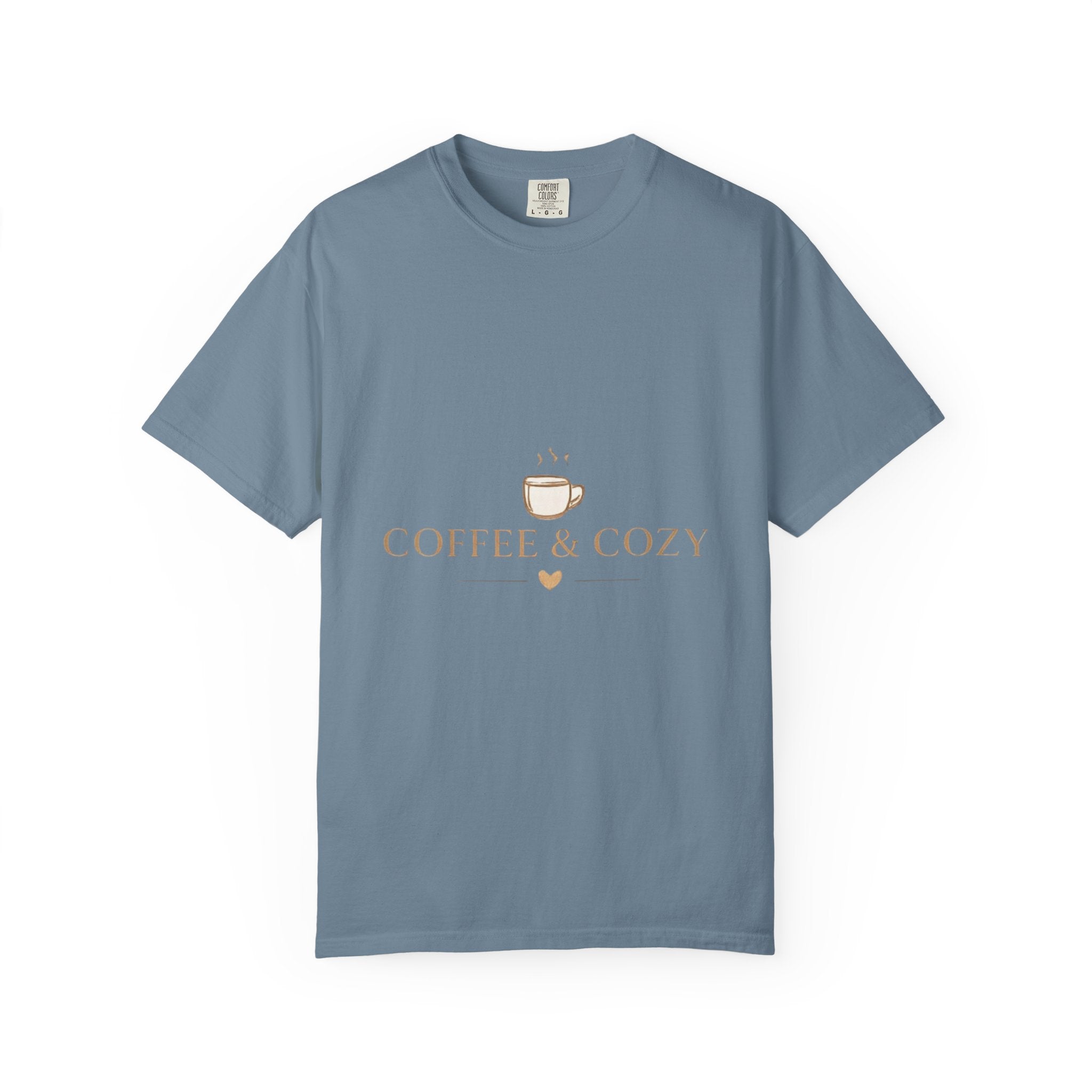 Coffee & Cozy Tee — Minimal Coffee Cup Graphic T-Shirt