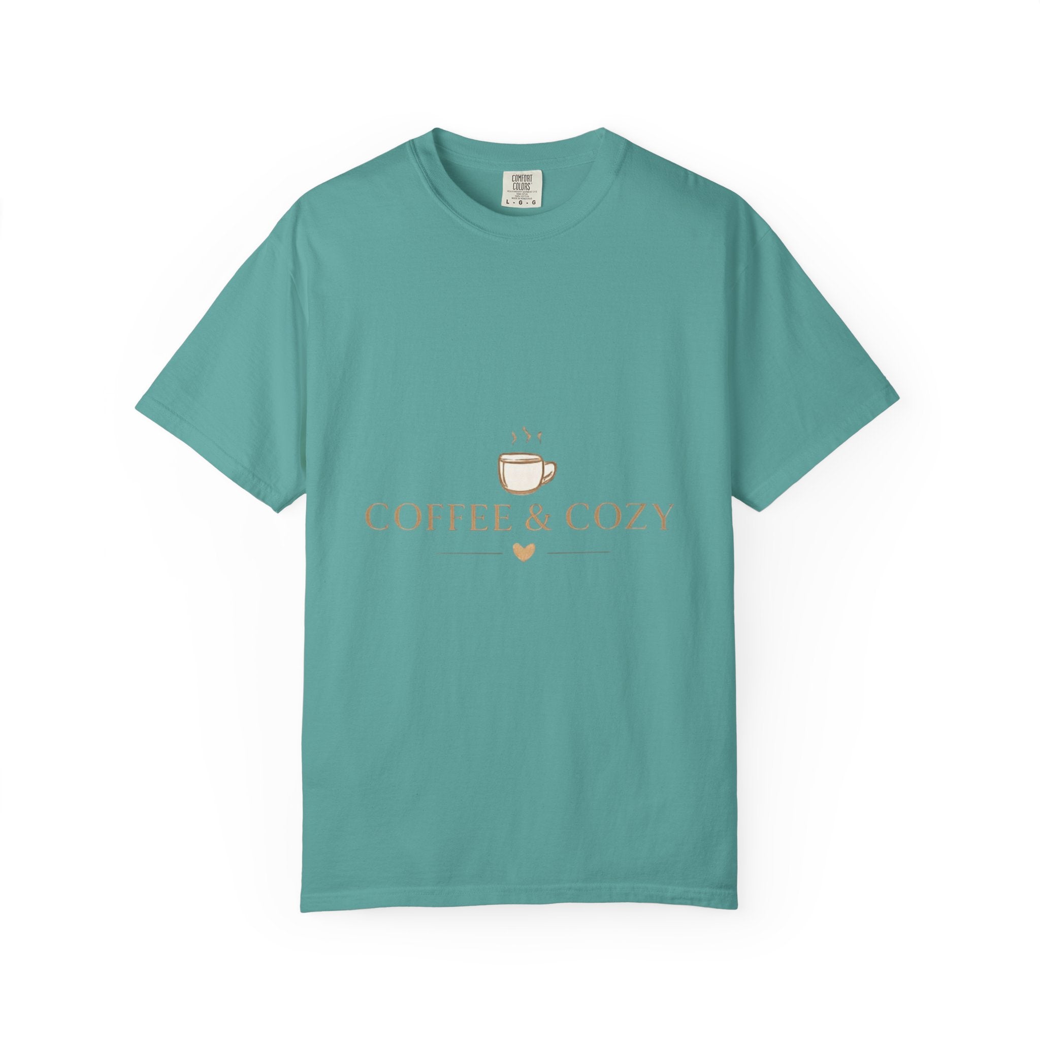 Coffee & Cozy Tee — Minimal Coffee Cup Graphic T-Shirt