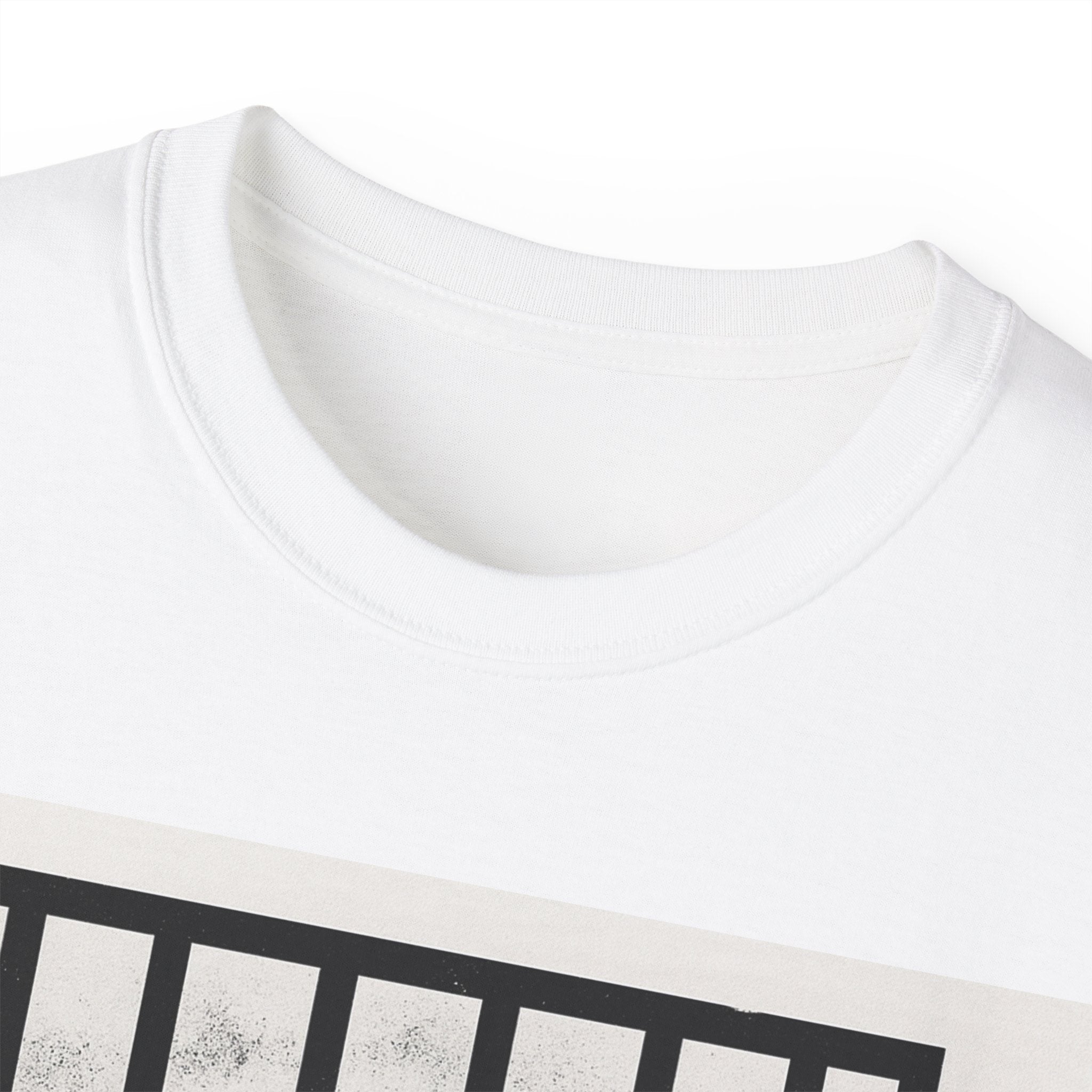 Bridge Photograph Graphic Tee — Black & White Urban Architecture T-Shirt