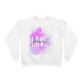 Love Yourself watercolor script sweatshirt | pastel pink purple self care