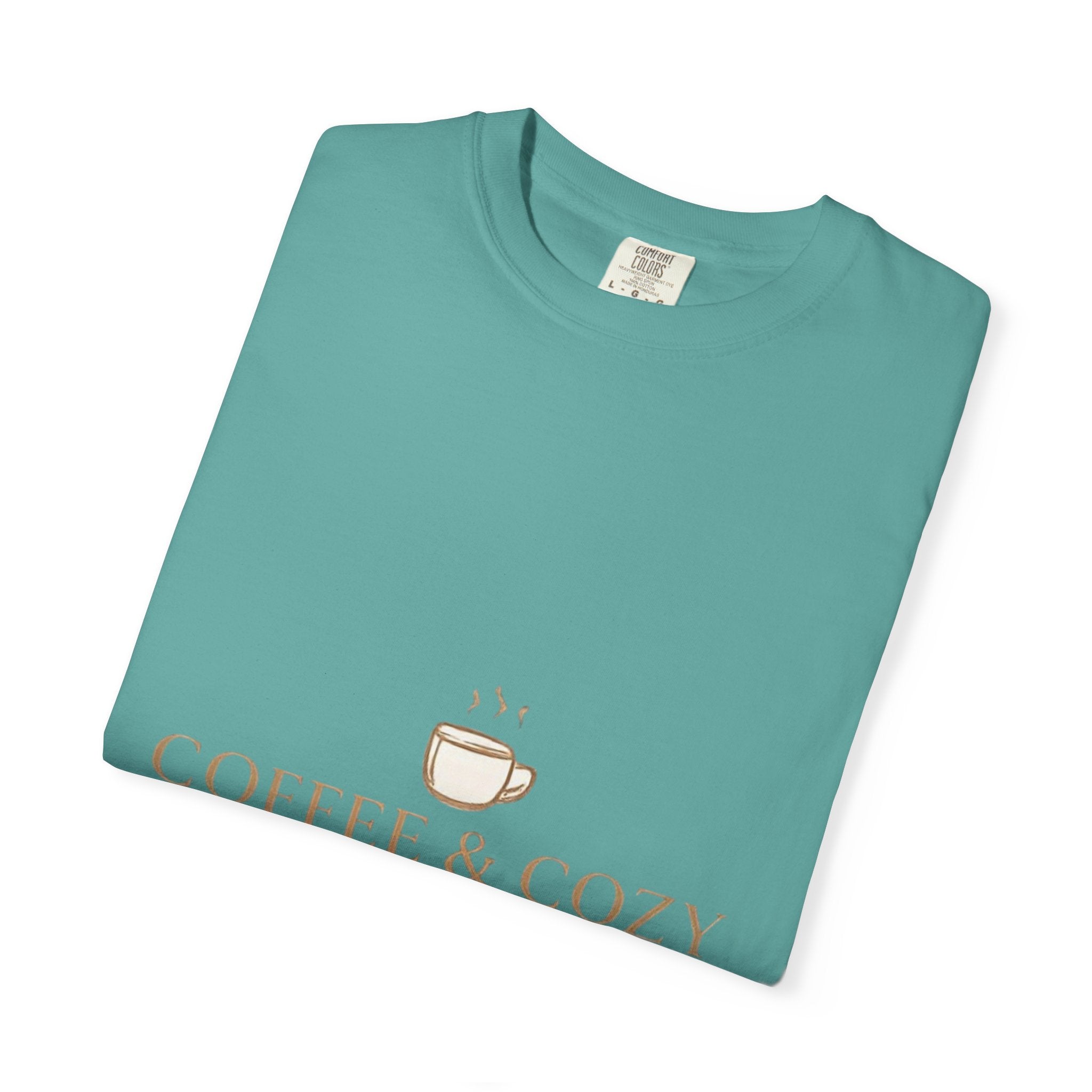 Coffee & Cozy Tee — Minimal Coffee Cup Graphic T-Shirt