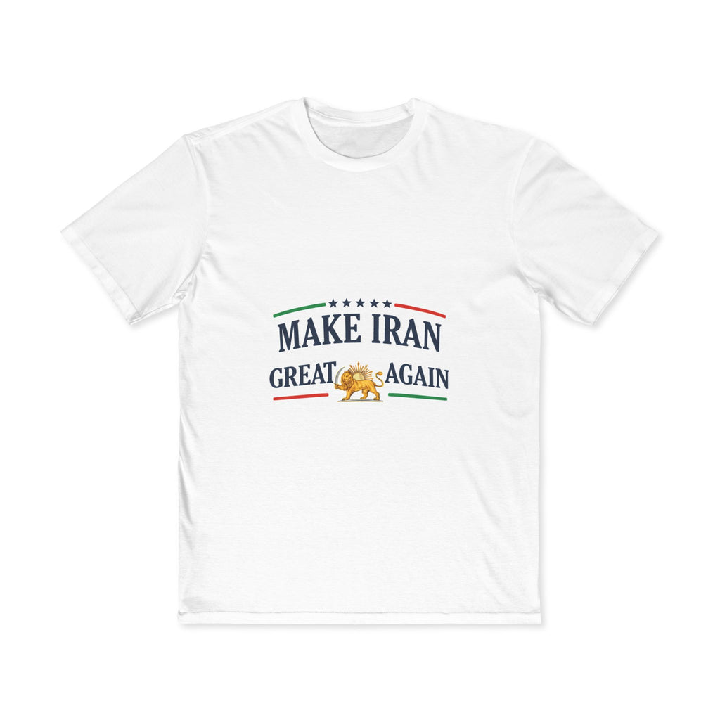 Make Iran Great Again Tee — Political Slogan T‑Shirt
