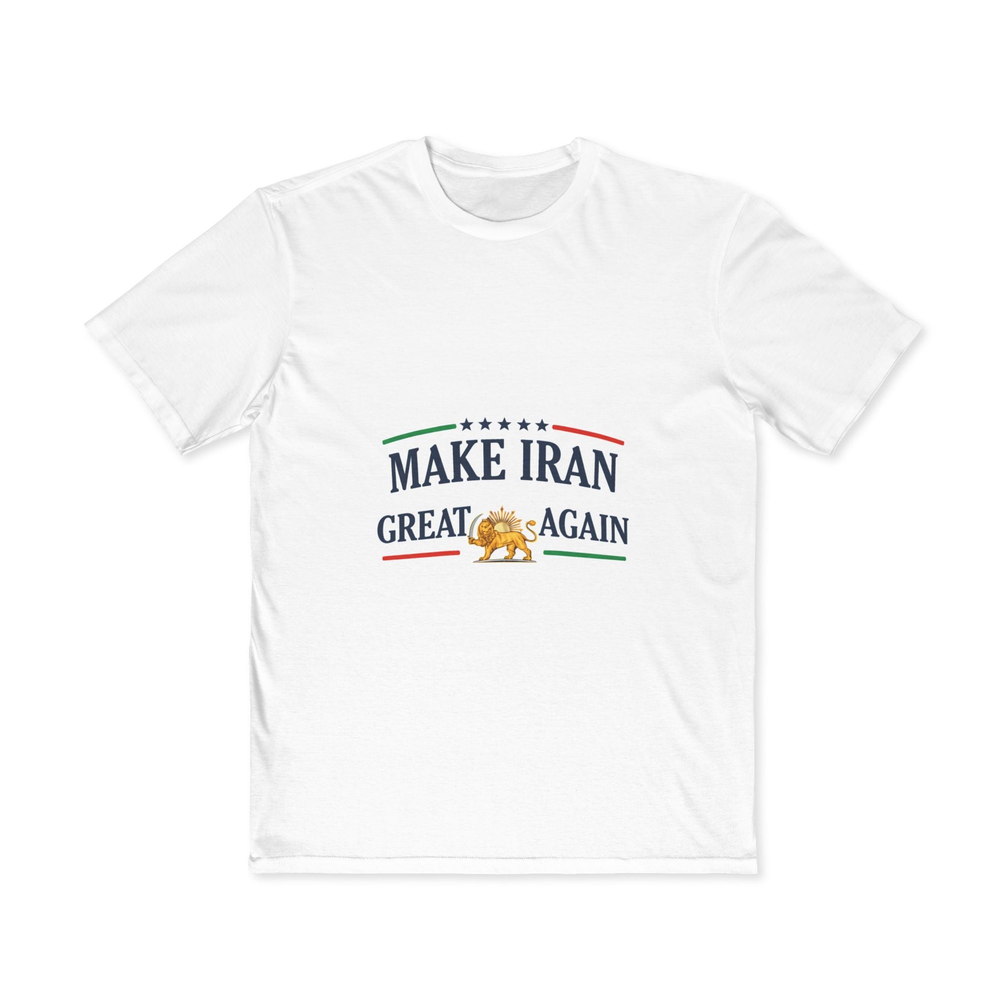 Make Iran Great Again Tee — Political Slogan T‑Shirt