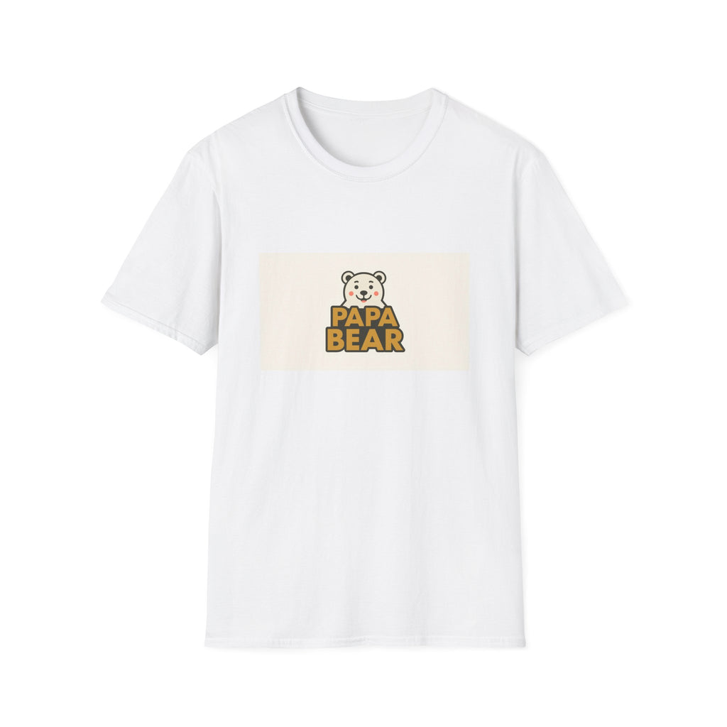 Papa Bear T-Shirt – Cute Retro Bear Fathers Day Tee