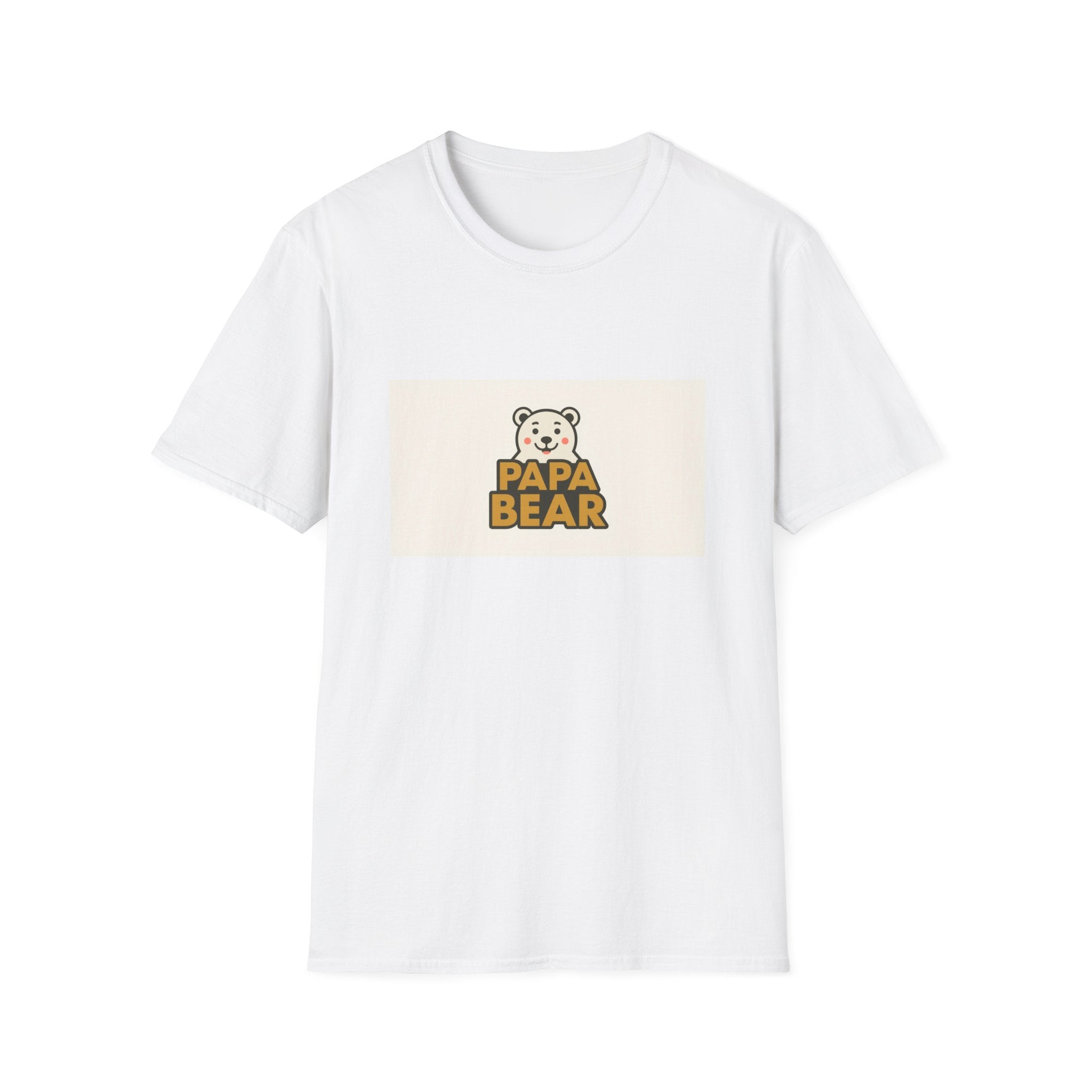 Papa Bear T-Shirt – Cute Retro Bear Fathers Day Tee